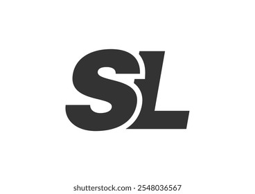 SL Techno Editable Font Logo For Corporate Branding. Bold, Futuristic Design With Unique Typographic Ideas. Minimal Custom Type And Dynamic Letter Variations For Promotion, Printing, And Book Titles