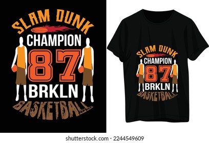 SLAM DUNK CHAMPION 87 BRKLN BASKETBALL 
