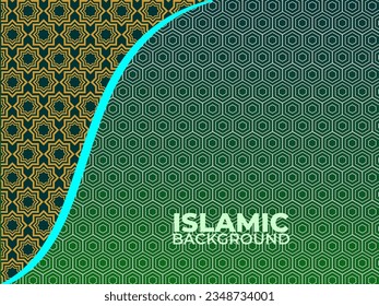 slamic Arabic Arabesque Ornament Border Luxury