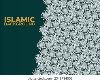 slamic Arabic Arabesque Ornament Border Luxury