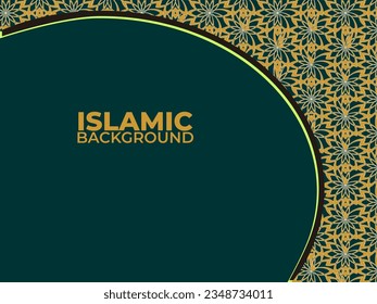 slamic Arabic Arabesque Ornament Border Luxury
