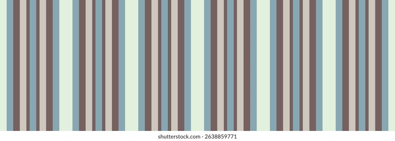 Slank fabric seamless stripe, event textile lines vertical. 1resent vector background pattern texture in pastel and white colors palette.