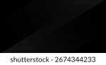 Slant line halftone gradation texture. Fading diagonal stripe gradient background. Black oblique pattern backdrop. Vanishing thin parallel line wallpaper for overlay