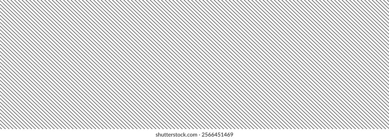 Slant line halftone gradation texture. Fading diagonal stripe gradient background. Black oblique pattern backdrop. Vanishing thin parallel line wallpaper for overlay