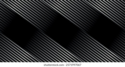 Slant line halftone gradation texture. Fading diagonal stripe gradient background. Black oblique pattern backdrop. Vanishing thin parallel line wallpaper for overlay, print