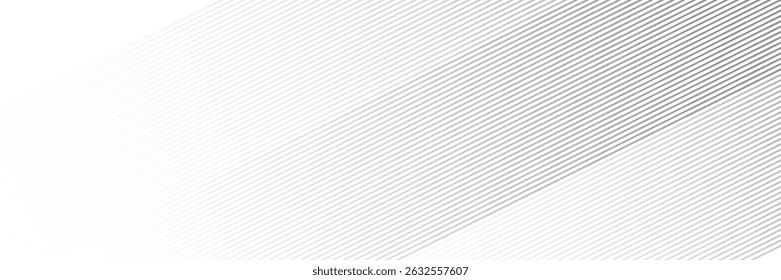 Slant line halftone gradation texture. Fading diagonal stripe gradient background. Black oblique pattern backdrop. Vanishing thin parallel line wallpaper for overlay