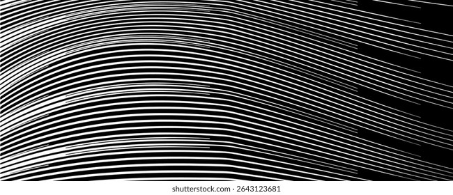 Slant line halftone gradation texture. Fading diagonal stripe gradient background. Black oblique pattern backdrop. Vanishing thin parallel line wallpaper for overlay, print, cover. Vector illustrator