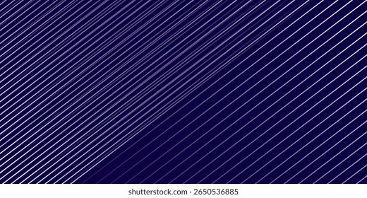 Slant line halftone gradation texture. Fading diagonal stripe gradient background. Black oblique pattern backdrop. Vanishing thin parallel line wallpaper for overlay