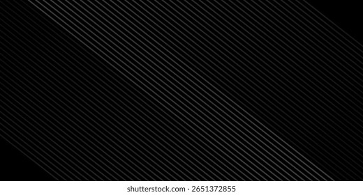 Slant line halftone gradation texture. Fading diagonal stripe gradient background. Black oblique pattern backdrop. Vanishing thin parallel line wallpaper for overlay
