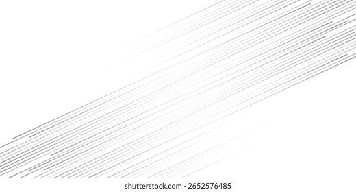 Textura de gradación de semitono de línea inclinada. Fondo de degradado de franja diagonal de desvanecimiento. Fondo de patrón oblicuo negro. Fondo de pantalla de línea paralela delgada que desaparece para superposición