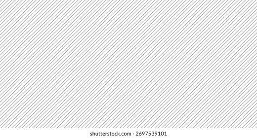 Slant line halftone gradation texture. Fading diagonal stripe gradient background. Black oblique pattern backdrop. Vanishing thin parallel line wallpaper for overlay	
