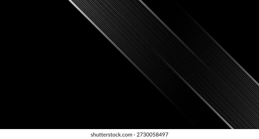 Textura de gradación de semitono de línea inclinada. Fondo de degradado de franja diagonal de desvanecimiento. Fondo de patrón oblicuo negro. Fondo de pantalla de línea paralela delgada de desvanecimiento para superposición