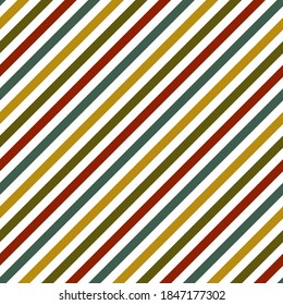 Las líneas inclinadas rayas lindas vectoriales sin costura. Geometría de líneas paralelas. Papel tapizado de rayas de bar. Coloridas líneas diagonales paralelas interminables.