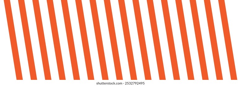 Slanted black slash lines on white background. Tilt strip geometric abstract border. Slash divider.