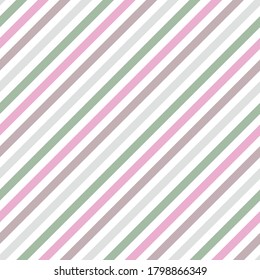 Líneas diagonales rayadas delicadas vectoriales sin fisuras. Muestra de líneas paralelas. Papel tapizado de rayas de bar. Coloridas líneas diagonales paralelas interminables.