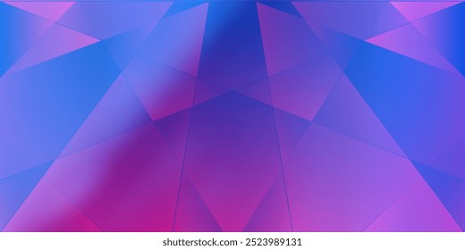 Slanted Soft Lines, Geometric Gradient Shapes - Dark Abstract Background Design Template, Vector Applicable for Web, Technology Designs, Base for Presentations, Posters, Placards, Covers or Brochures