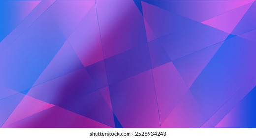 Slanted Soft Lines, Geometric Gradient Shapes - Abstract Background Design Template, Vector Applicable for Web, Technology Designs, Base for Presentations, Posters, Placards, Covers or Brochures