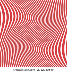 Líneas inclinadas y puntos de semitono en colores rojos, Fondo inconsútil de la Navidad o del tema del invierno, patrón de rayas rojas en el fondo blanco.