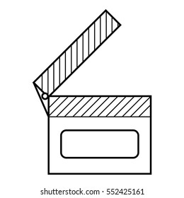 Slapstick icon. Outline illustration of slapstick vector icon for web