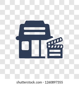 slapstick icon. Trendy slapstick logo concept on transparent background from Cinema collection