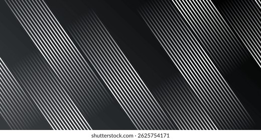 Slash line background with diagonal lines black color. modern	