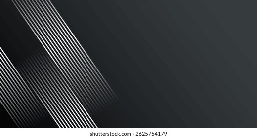 Slash line background with diagonal lines black color. modern	