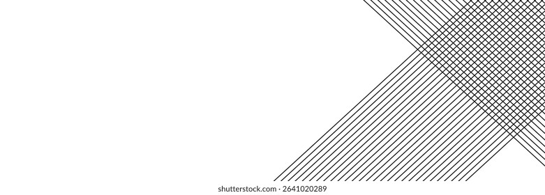 Slash line background with diagonal lines black color. modern