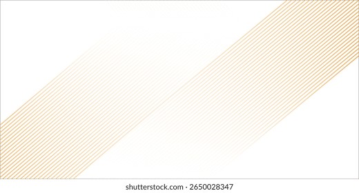 Fondo de línea de corte con líneas diagonales de color naranja. moderno