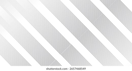 Fondo de línea de corte con líneas diagonales color negro. linda línea de Vector abstracto simple de arte moderno