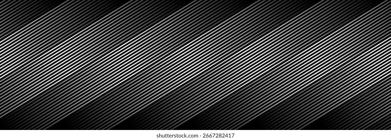Fondo de línea de corte con líneas diagonales de color negro. moderno	
