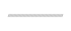 Slash Line. Border With Diagonal Lines. Angle Of Tilt Stripes. Black Pattern Of Footer. Diagonal Parallel Lines Divider Strip. Tilt Strip Geometric Abstract Border. Slash Divider. Vector Illustration