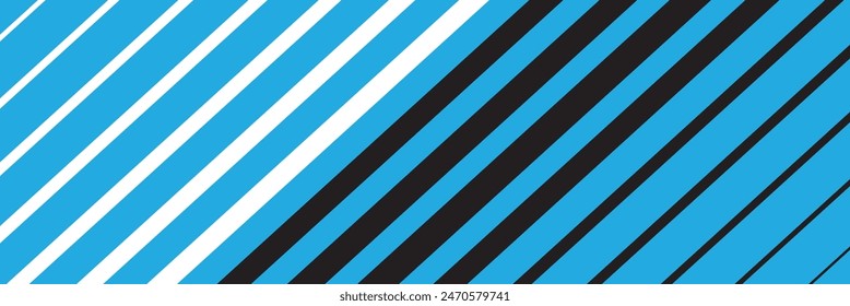 Slash line. Border with diagonal lines. Angle of tilt stripes. Black pattern of footer isolated vector on white background.