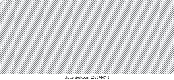 Slash line. Border with diagonal lines. Angle of tilt stripes. Black pattern of footer isolated vector on white background.