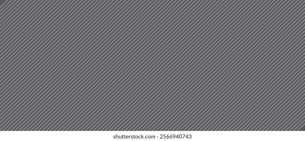 Slash line. Border with diagonal lines. Angle of tilt stripes. Black pattern of footer isolated vector on white background.