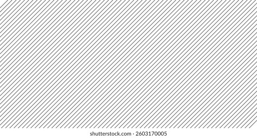 Slash line. Border with diagonal lines. Angle of tilt stripes. Black pattern of footer isolated abstract