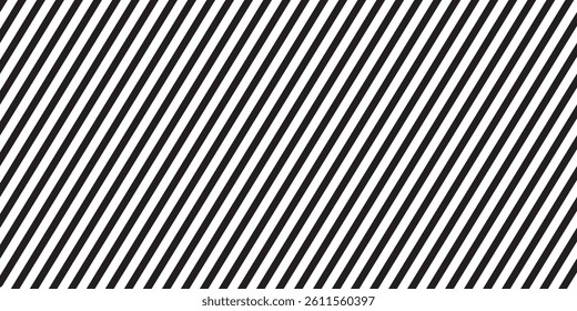Slash line. Border with diagonal lines. Angle of tilt stripes. Black pattern of footer isolated vector on white background. vector ilustration