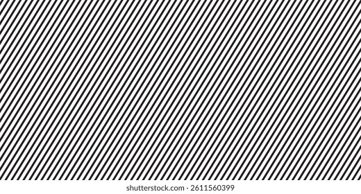 Slash line. Border with diagonal lines. Angle of tilt stripes. Black pattern of footer isolated vector on white background. vector ilustration