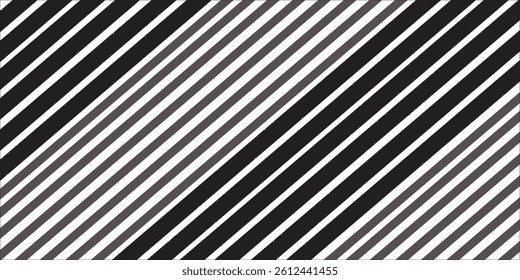 Slash line. Border with diagonal lines. Angle of tilt stripes. Black pattern of footer isolated vector on white background.eps10