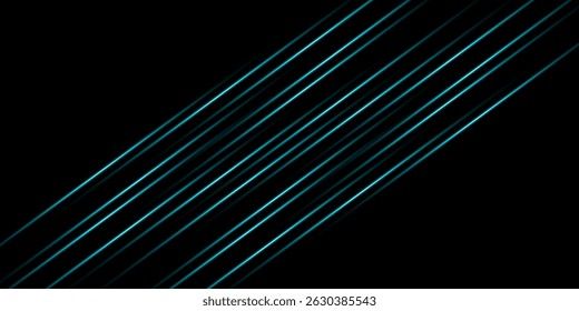 Slash line. Border with diagonal lines. Angle of tilt stripes. Black pattern of footer isolated vector on white background. modern
