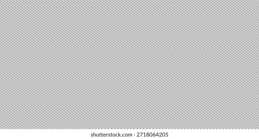 Línea de corte. Borde con líneas diagonales. Ángulo de las rayas de inclinación. Patrón negro de pie de página Vector aislado sobre fondo blanco. Vector deportivo