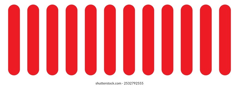 Slash line border. Rows of slanted black slash lines. Border with diagonal lines. Tilt strip geometric abstract border. Slash divider.