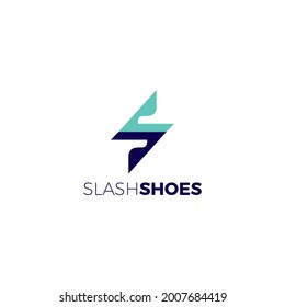 Slash Shoes Logo
simple and clean design