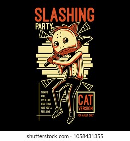 Slashing Party 2 Illustration