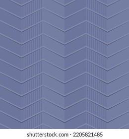 Slate blue chevron pattern, design for printable to fabric and decoration. vector Seamless pattern.