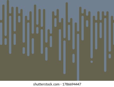 Slate Gray color Abstract Rounded Color Lines halftone transition background illustration