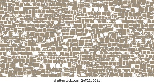 Textura de piedra de pizarra. Pared de piedra decorativa. Ilustración vectorial