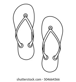 Slates icon. Outline illustration of slates vector icon for web