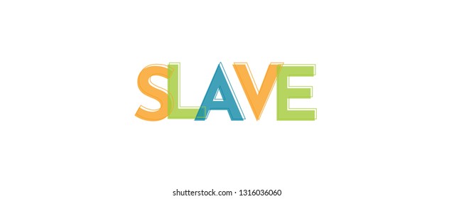 Slave Word Concept Use Cover 260nw 1316036060 