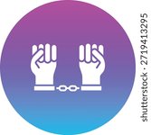Slavery vector icon. Can be used for printing, mobile and web applications.