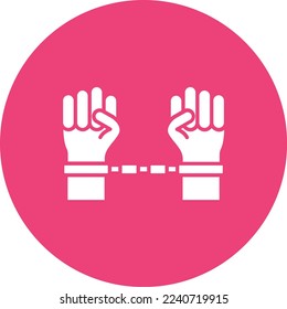 Slavery vector icon. Can be used for printing, mobile and web applications.